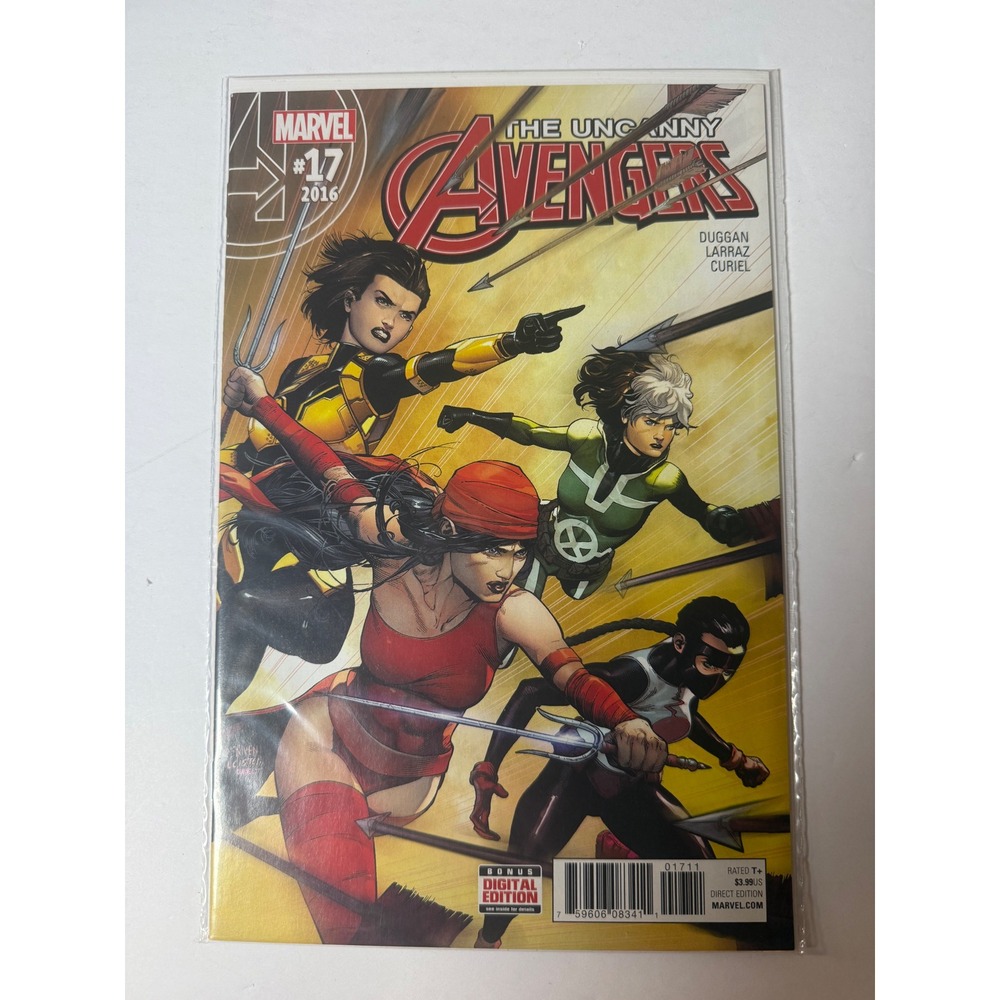 Marvel The Uncanny Avengers #17 2016 Gerry Duggan Pepe Larraz Elektra Rogue